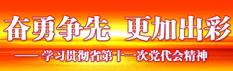 奮勇爭(zhēng)先，更加出彩——學(xué)習(xí)貫徹省第十一次黨代會(huì)精神